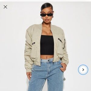 Edgy Bomber Jacket